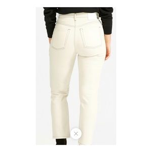 Everlane Cheeky Straight Jean Sandstone